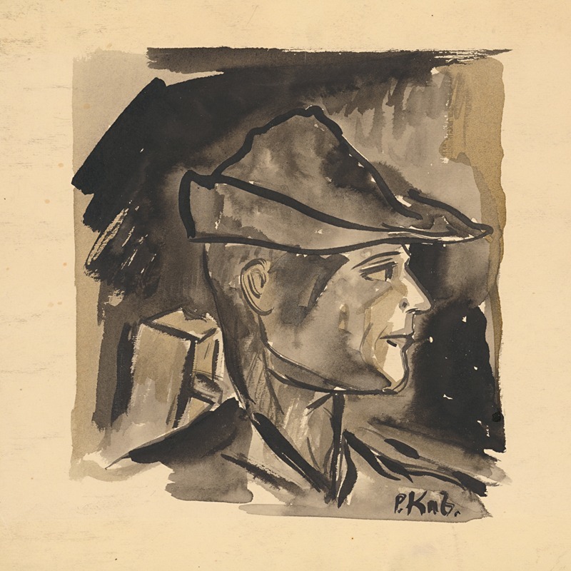 Arnold Peter Weisz-Kubínčan - Man in a hat