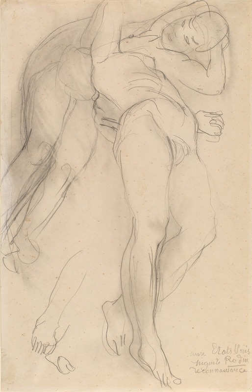 Auguste Rodin - Figure Sketch
