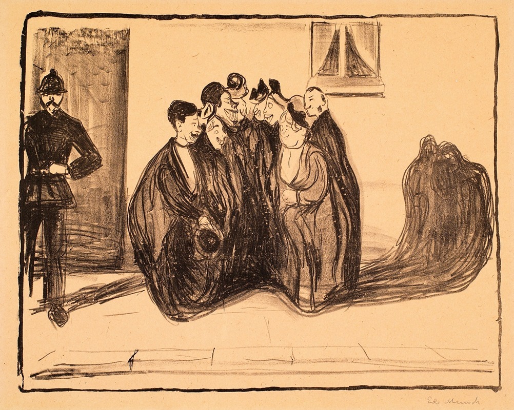 Edvard Munch - After the Party