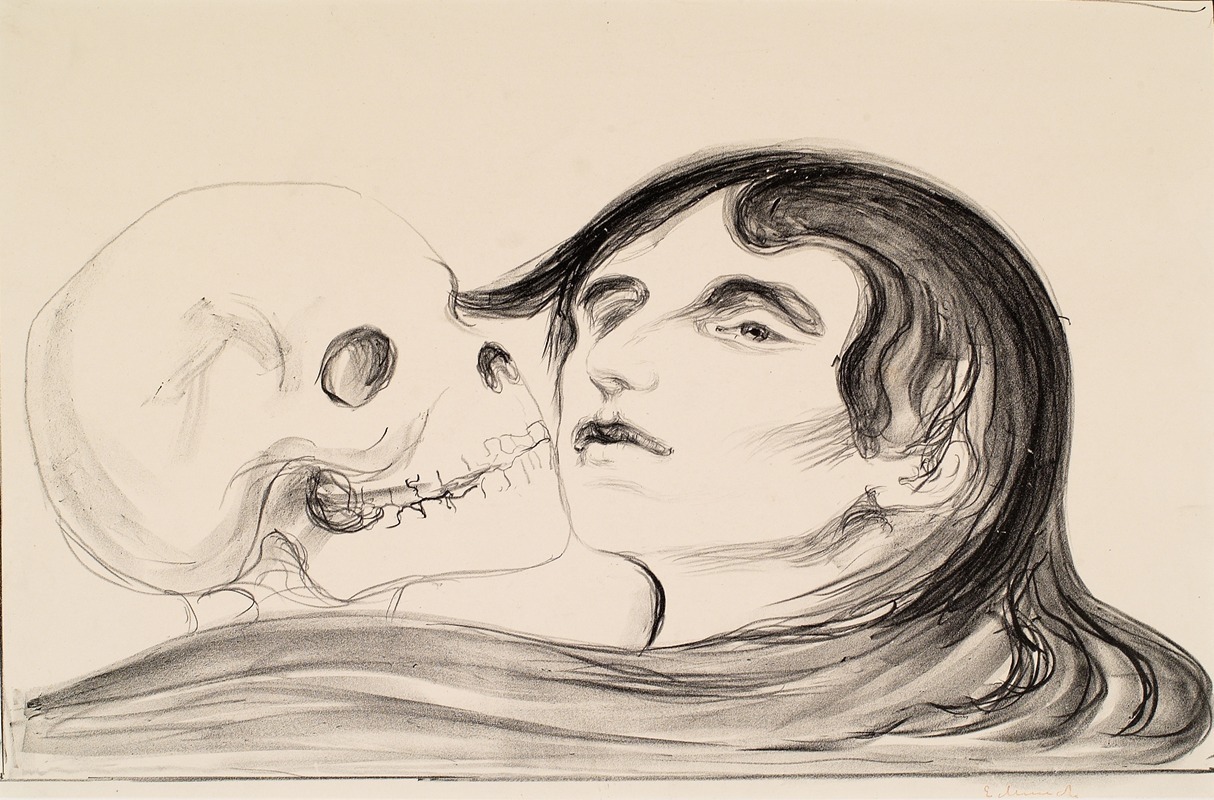 Edvard Munch - The Kiss of Death