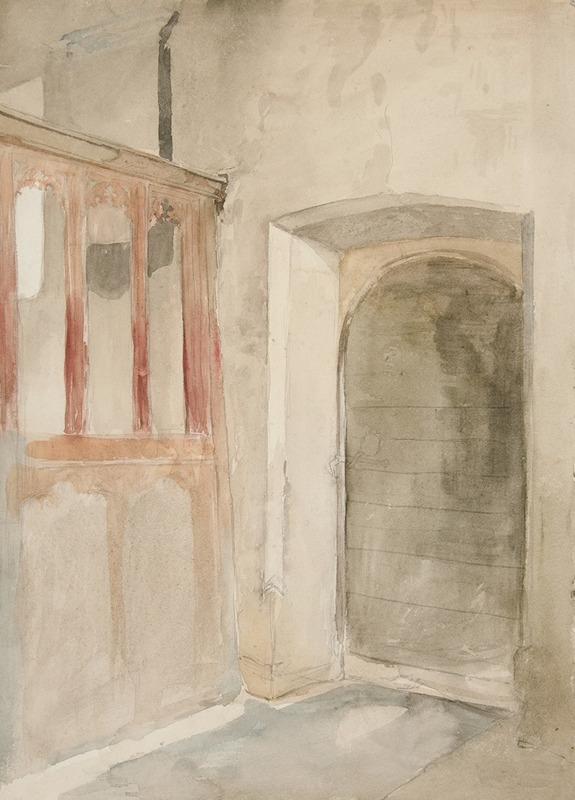 Edwin Austin Abbey - Interior Study