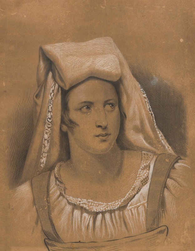 František Klimkovič - Portrait of a woman