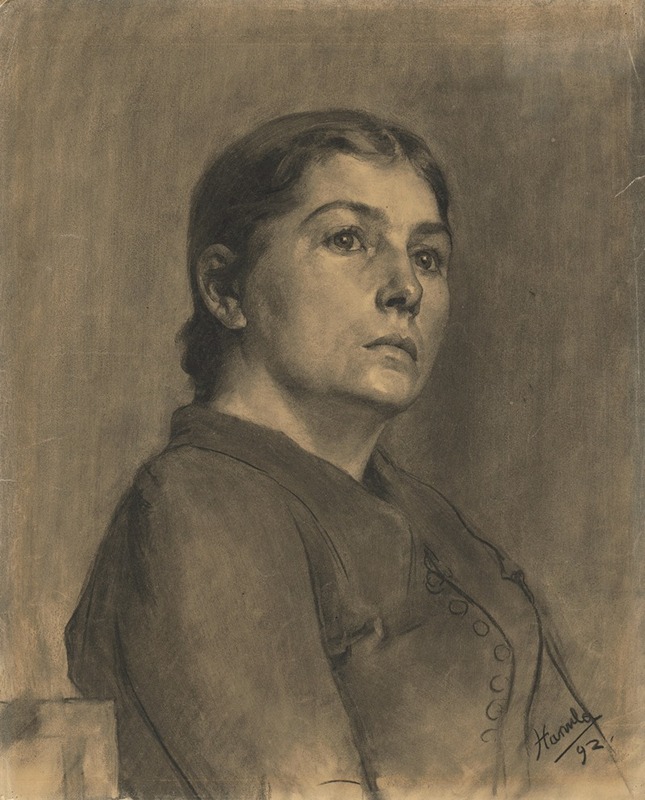 Jozef Hanula - A study of the image of a woman