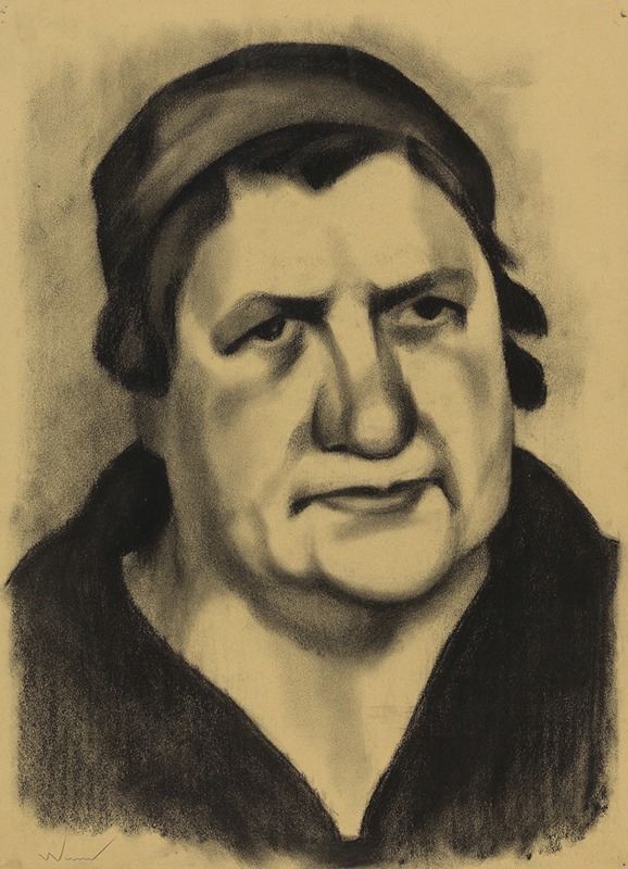Karl Wiener - weibliches Porträt III