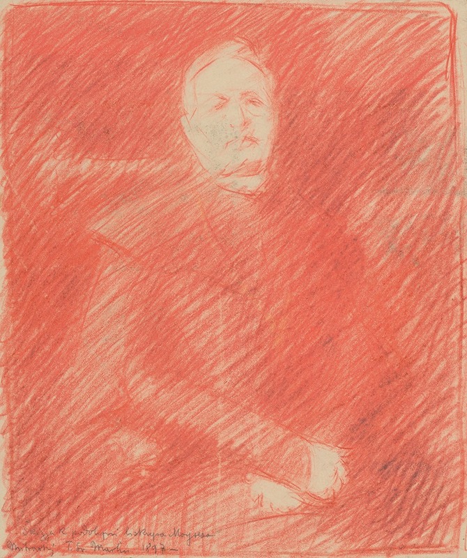 Milan Thomka Mitrovský - Sketch for a Portrait of Bishop Moyzes