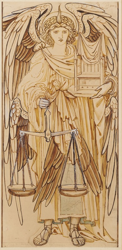 Sir Edward Coley Burne-Jones - The Angels of the Hierarchy – Thrones