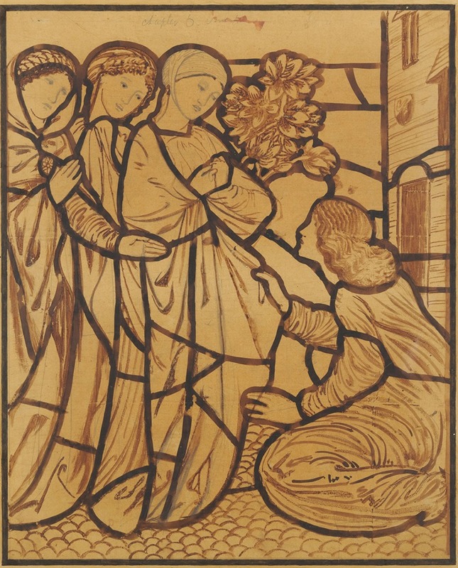 Sir Edward Coley Burne-Jones - The Song of Solomon – ‘Whither is thy Beloved gone, O thou fairest among Women’