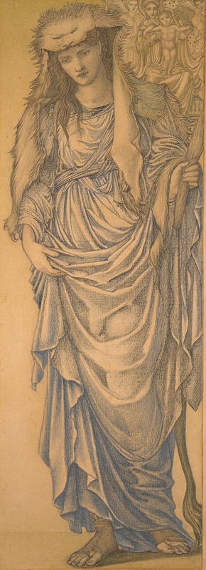 Sir Edward Coley Burne-Jones - The Tiburtine Sibyl
