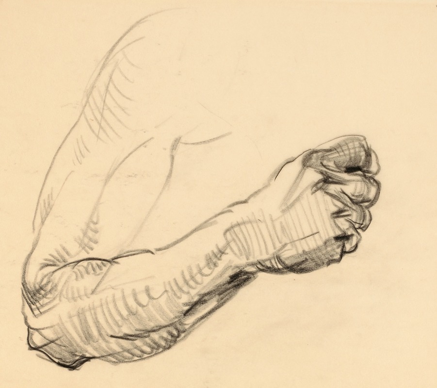 Thomas La Farge - Study of an Arm