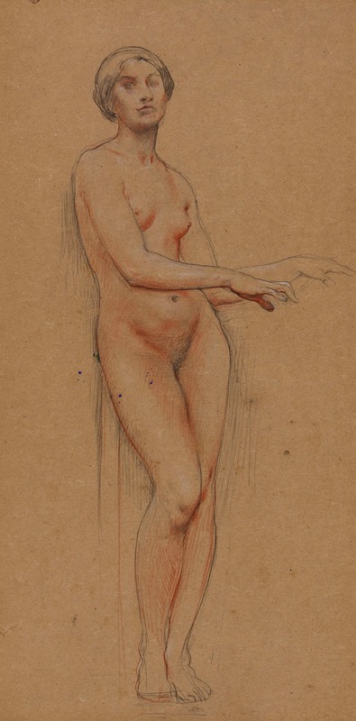 Luc-Olivier Merson - Etude de femme nue