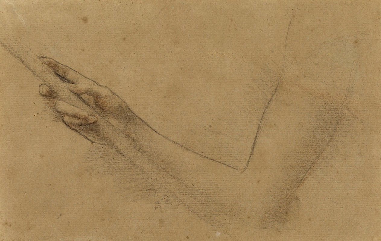 Etude de bras by Pascal-Adolphe-Jean Dagnan-Bouveret - Artvee
