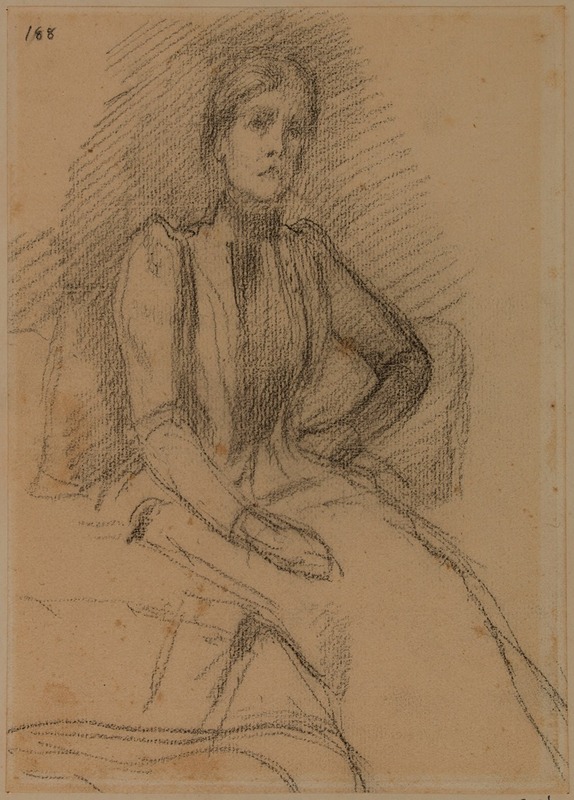 Pierre Puvis de Chavannes - Femme assise