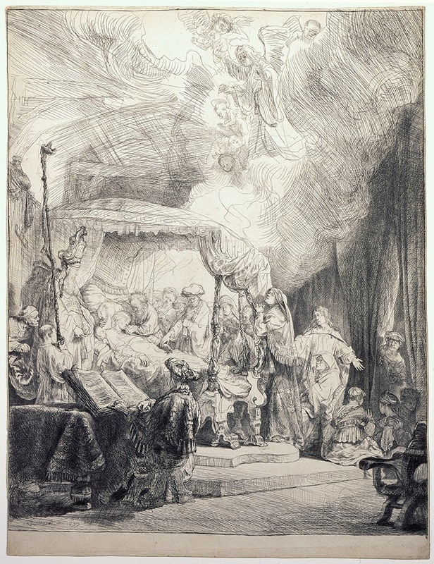 Rembrandt van Rijn - The Death of the Virgin