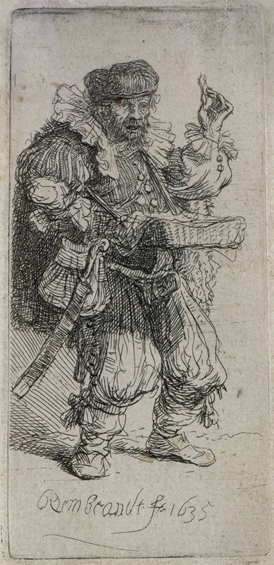 Rembrandt van Rijn - The Quacksalver