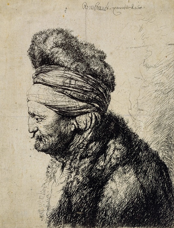 Rembrandt van Rijn - The Second Oriental Head