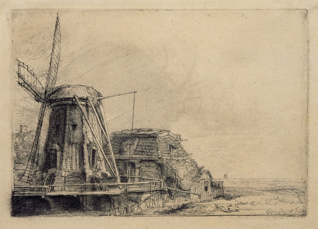 Rembrandt van Rijn - The Windmill