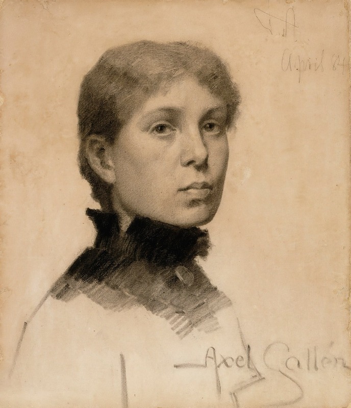 Akseli Gallen-Kallela - Portrait of a Woman