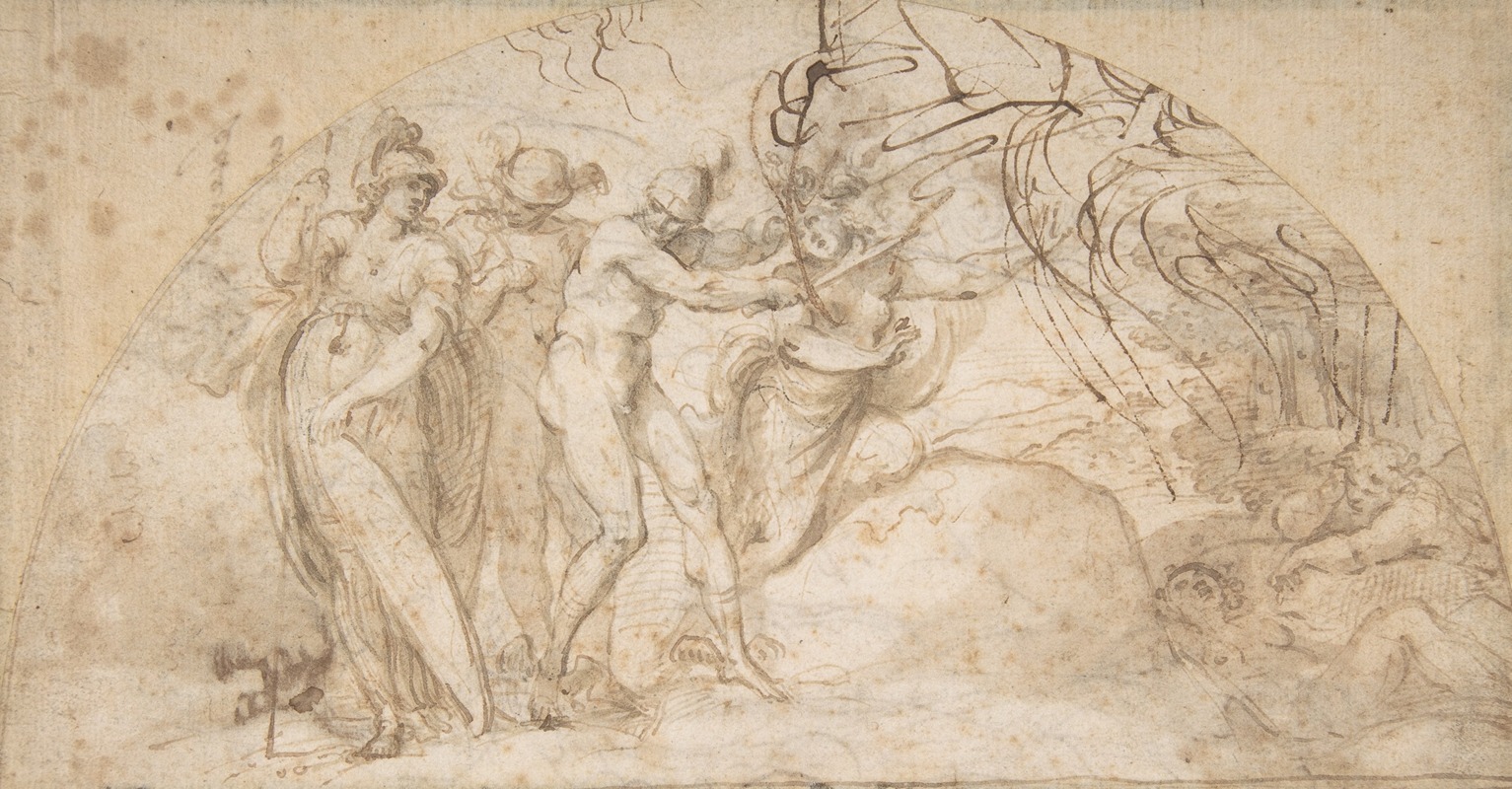 Annibale Carracci - Perseus Beheading Medusa