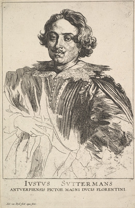 Anthony van Dyck - Portrait of Justus Suttermans