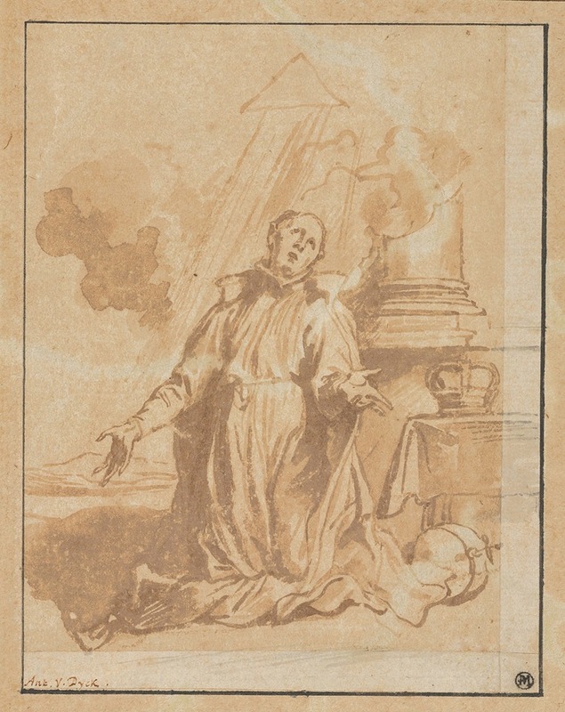 Anthony van Dyck - The Blessed Aloysius Gonzaga in Ecstasy