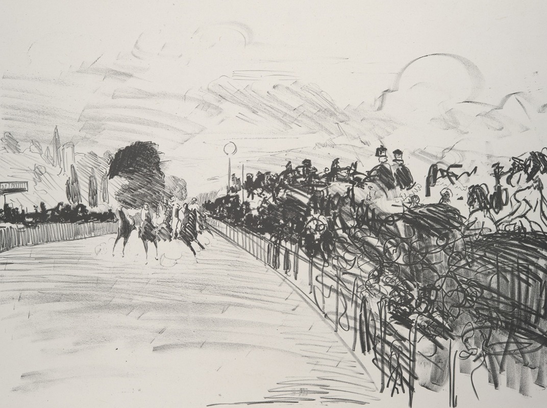 Édouard Manet - The Races (Les Courses)