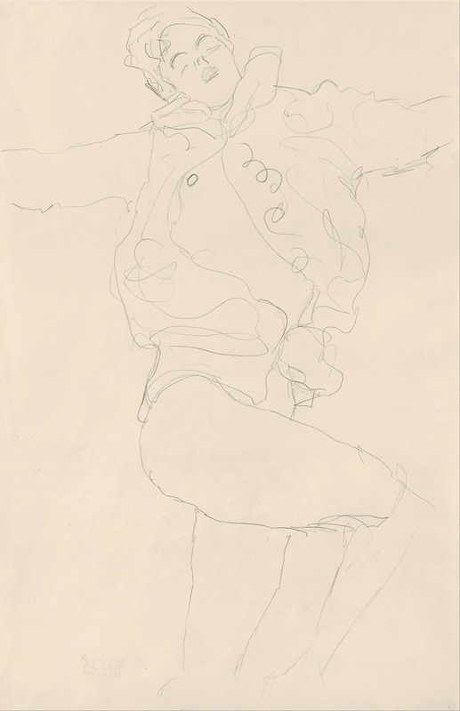 Gustav Klimt - Dancing Woman with Cape