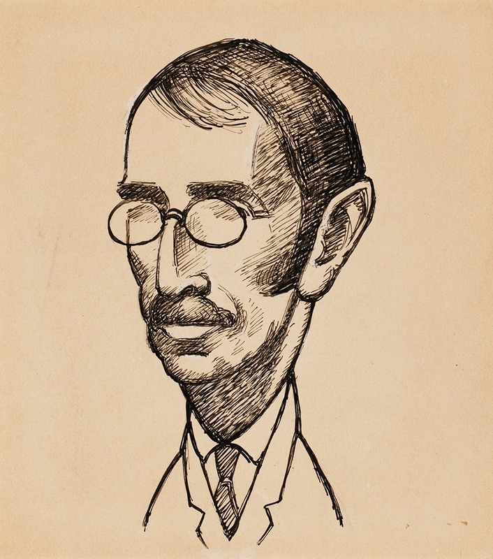 Ilmari Aalto - Artist Uno Alanco, caricature