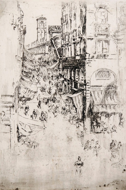 James Abbott McNeill Whistler - The Rialto