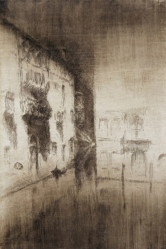 James Abbott McNeill Whistler - Nocturne: Palaces