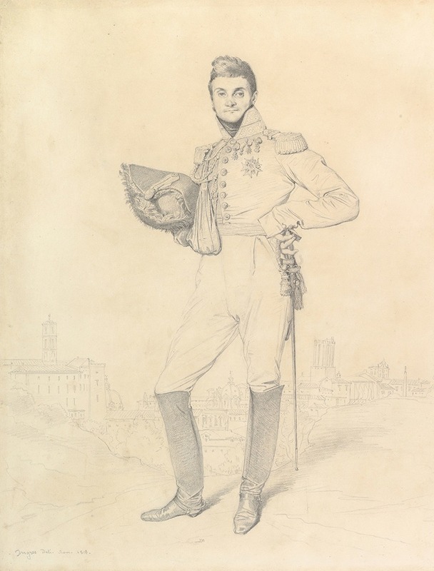Jean Auguste Dominique Ingres - General Louis-Étienne Dulong de Rosnay