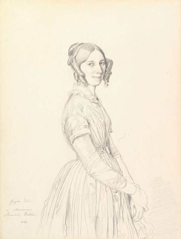 Jean Auguste Dominique Ingres - Madame Armand Bertin, née Marie-Anne-Cécile Dollfuss
