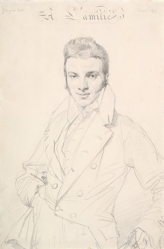 Jean Auguste Dominique Ingres - Jean-Joseph Fournier
