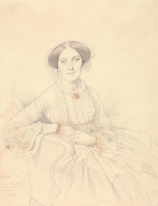 Jean Auguste Dominique Ingres - Madame Félix Gallois