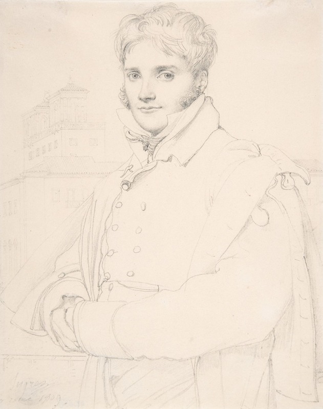Jean Auguste Dominique Ingres - Merry-Joseph Blondel (1781-1853)