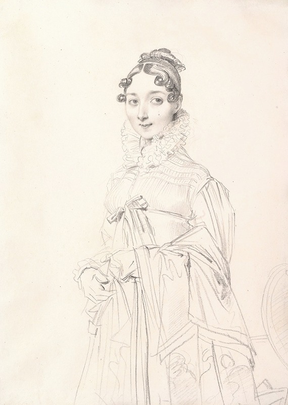 Jean Auguste Dominique Ingres - Portrait of a Lady