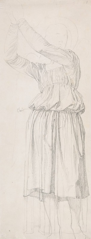 Jean Auguste Dominique Ingres - The Archangel Raphael