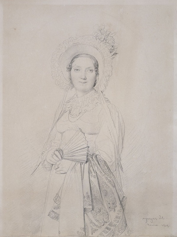 Jean Auguste Dominique Ingres - Madame Lavergne