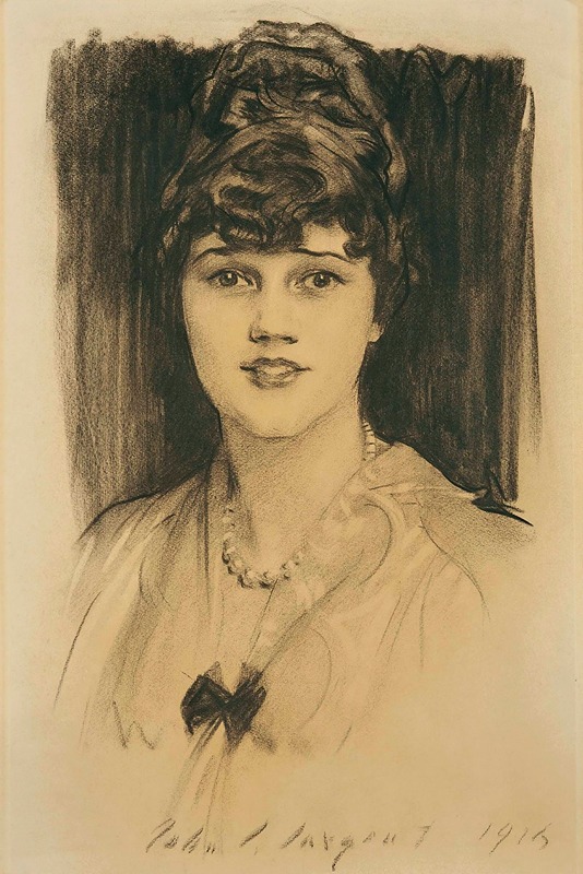John Singer Sargent - Portrait of Constance Coolidge (1892-1973)