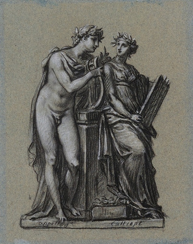 Pierre-Paul Prud'hon - Apollon et Calliope