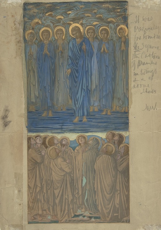 Sir Edward Coley Burne-Jones - Ascension of Christ