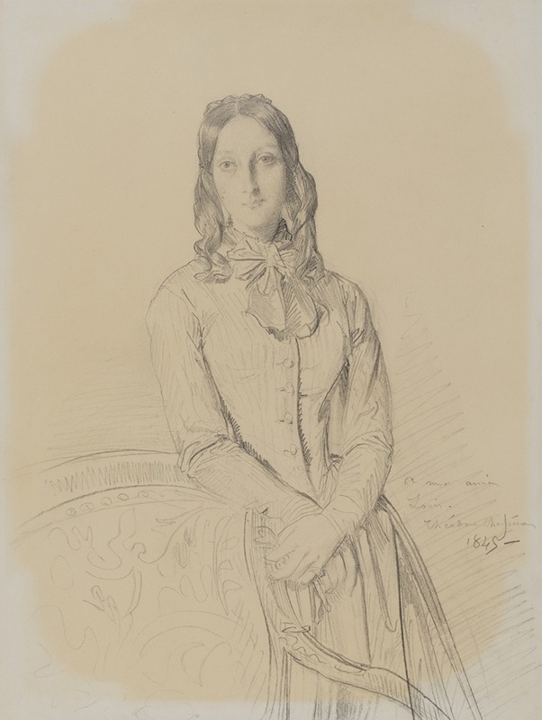 Théodore Chassériau - Portrait of Madame Ravaisson