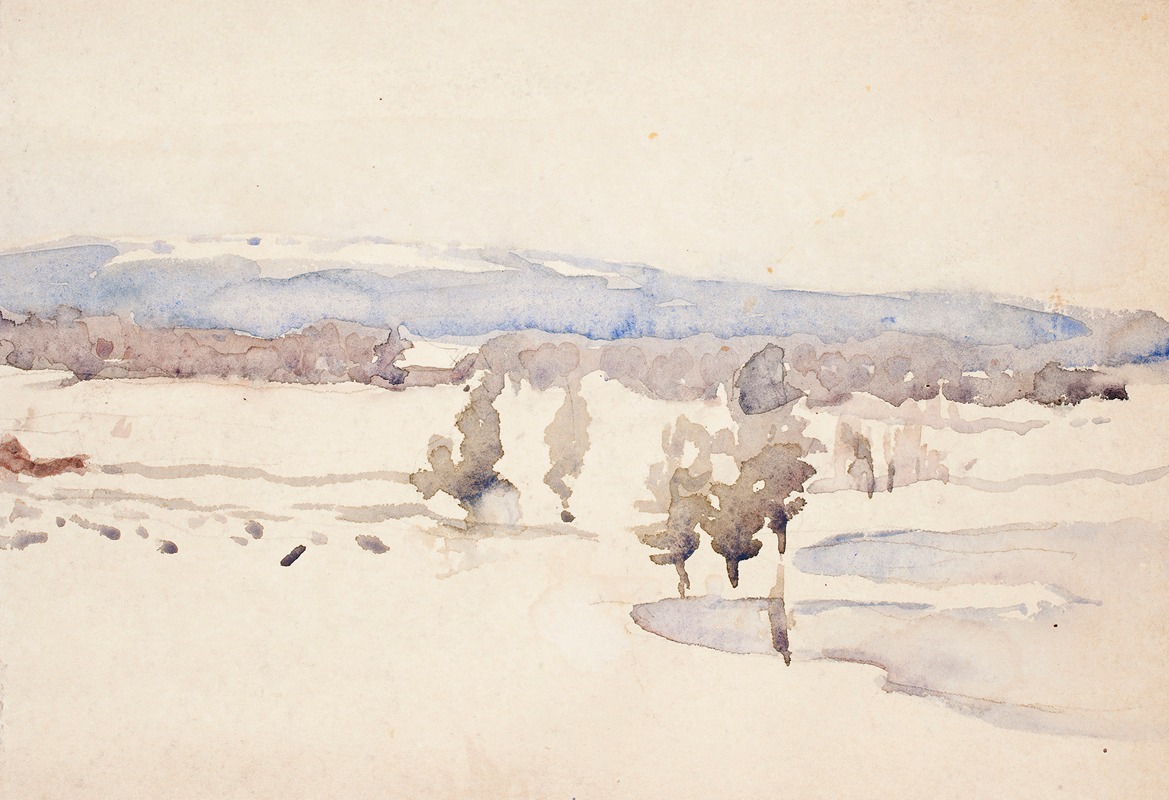 Venny Soldan-Brofeldt - Late Winter Landscape