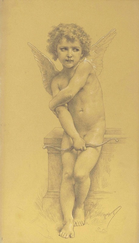 William Bouguereau - Cupidon et son arc