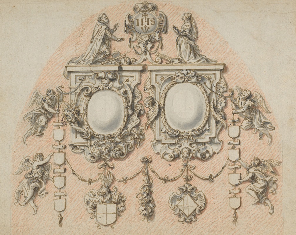 Abraham van Diepenbeeck - Design for the Epitaph of the ‘t Seraets-Van Etten family