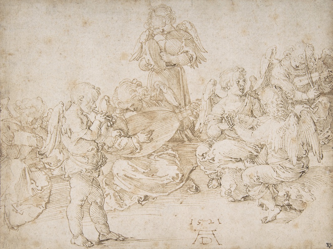 Albrecht Dürer - Music-Making Angels