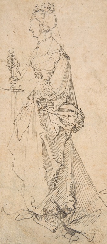 Albrecht Dürer - Saint Catherine of Alexandria