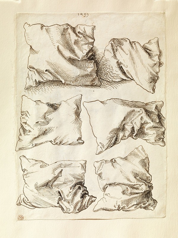 Albrecht Dürer - Six Studies of Pillows