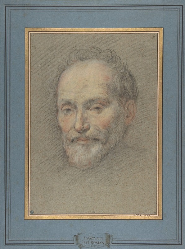 Domenico Fetti - Head of a Bearded Man