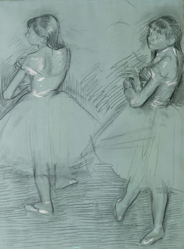 Edgar Degas - Two Dancers