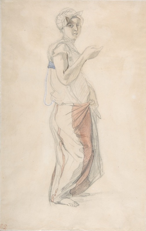 Eugène Delacroix - Standing Woman in Moroccan Costume